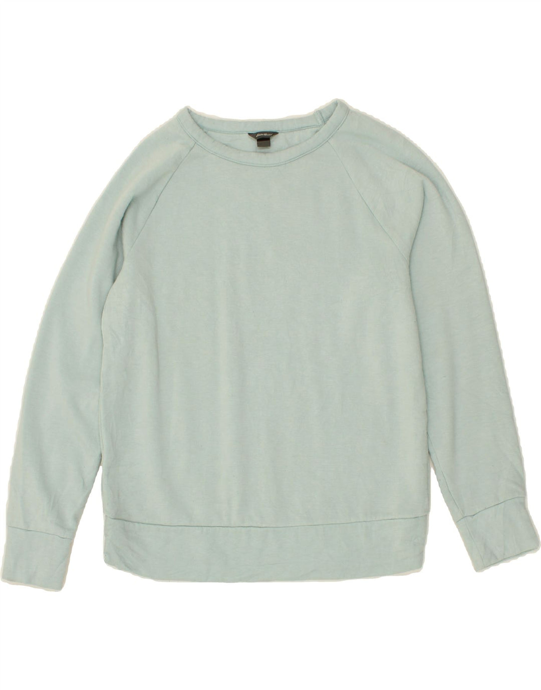 EDDIE BAUER Womens Sweatshirt Jumper UK 10 Small Blue Polyester Vintage Eddie Bauer and Second-Hand Eddie Bauer from Messina Hembry 