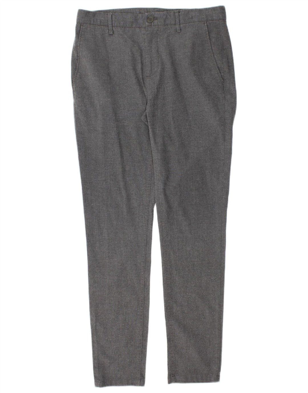 Męskie spodnie chino Zara EU 40 Medium W31 L30 Szary poliester