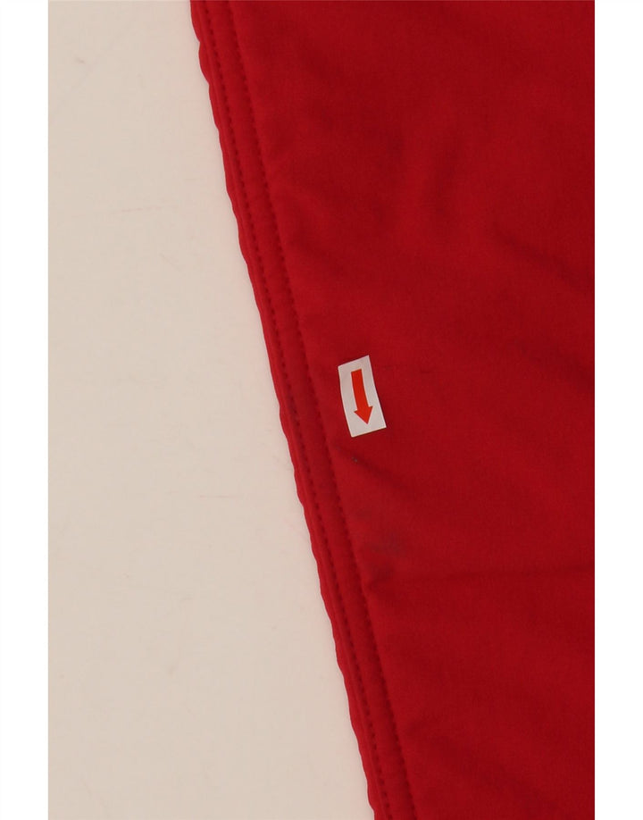 Damskie spodnie wiatrówkowe Ellesse Stirrup US 6, średni czerwony nylon