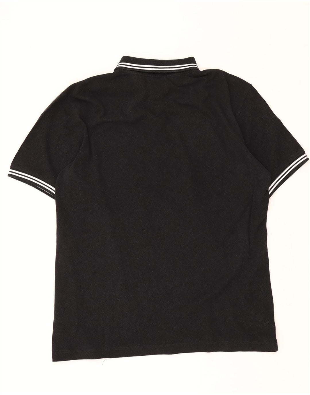 KAPPA Mens Polo Shirt 2XL Black Cotton