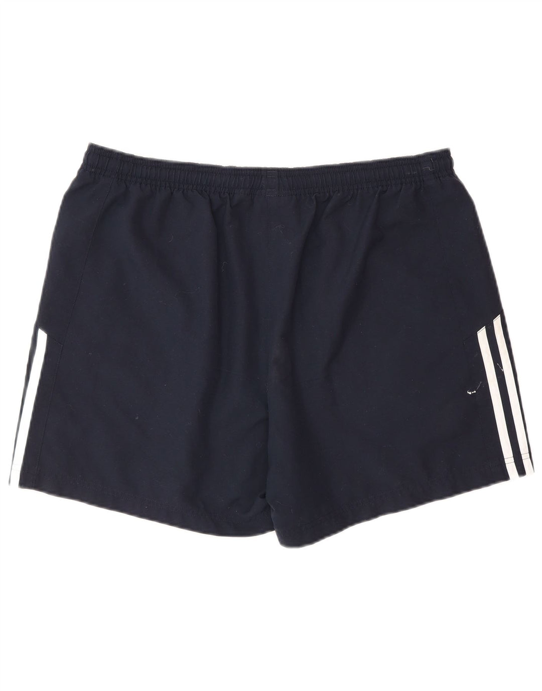 Damskie spodenki sportowe Adidas UK 18 XL granatowe, poliestrowe