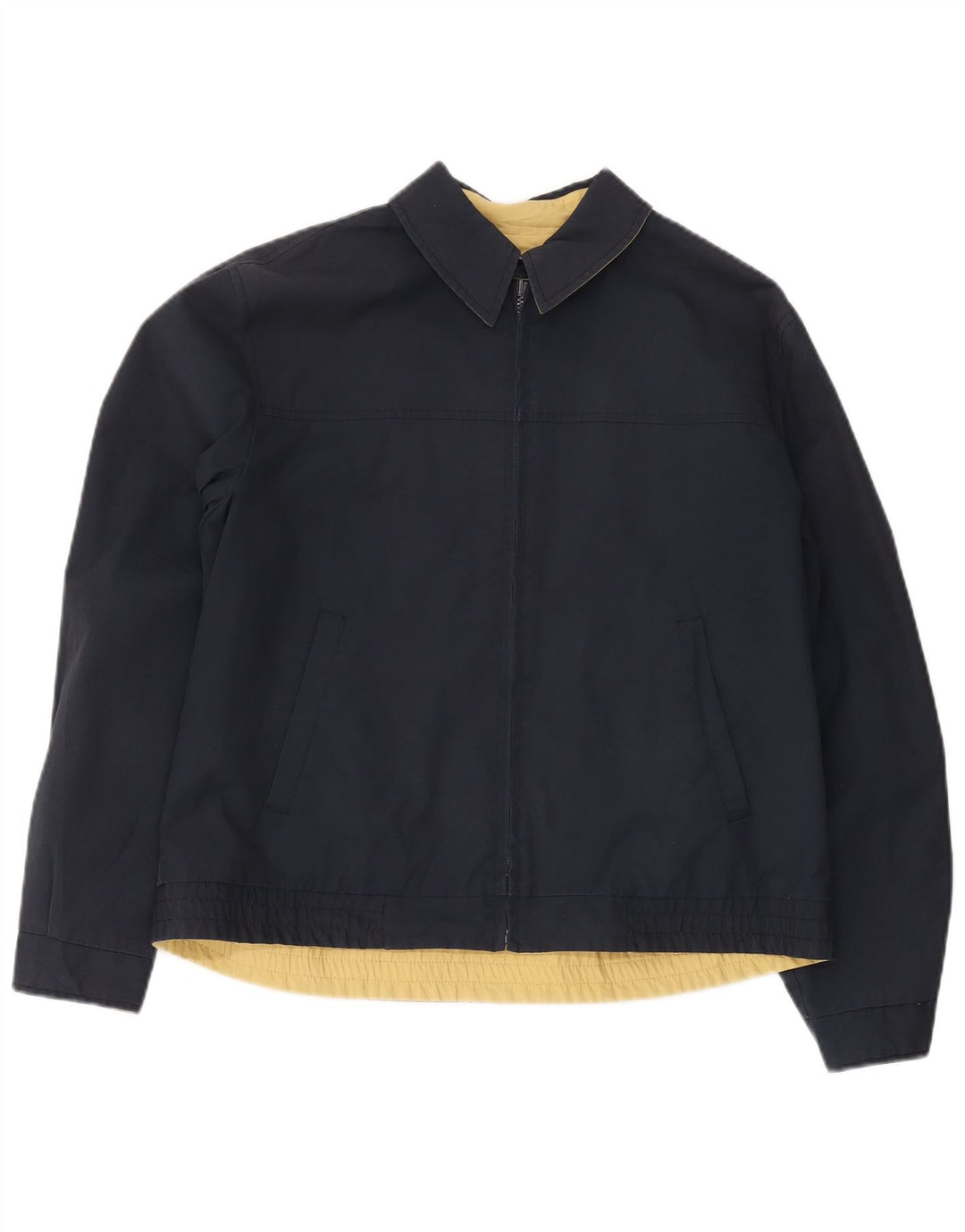 Męska kurtka bomber Vintage UK 38, średni granat