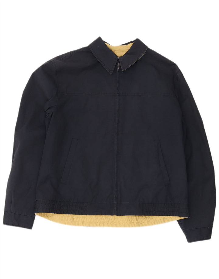 Męska kurtka bomber Vintage UK 38, średni granat