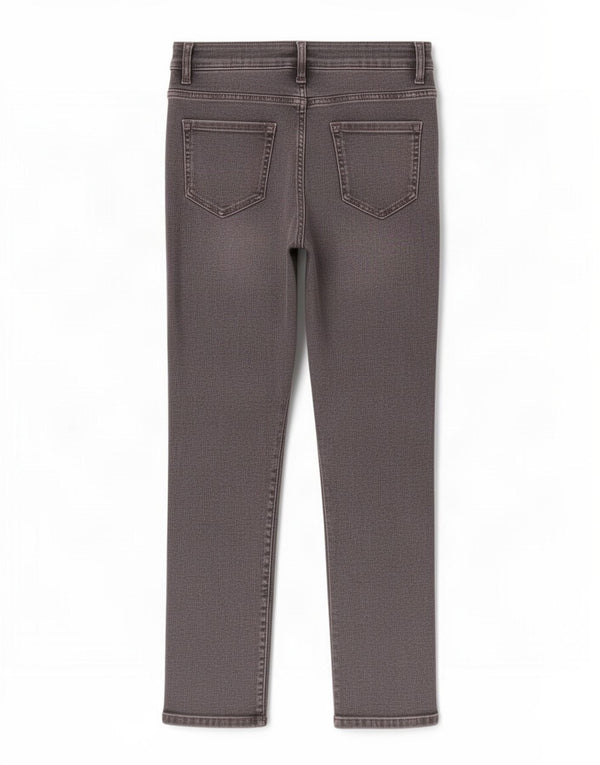 Marks & Spencer Damskie The Lily Slim Jeans UK 10 Small W26 L26 Szara bawełna