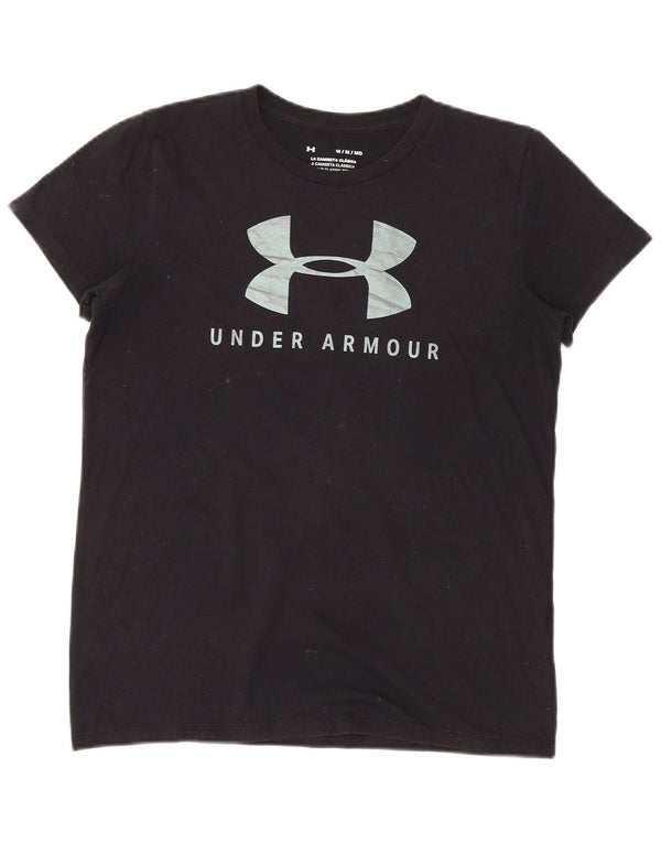 Damska koszulka graficzna Under Armour Top UK 12, średnia czarna