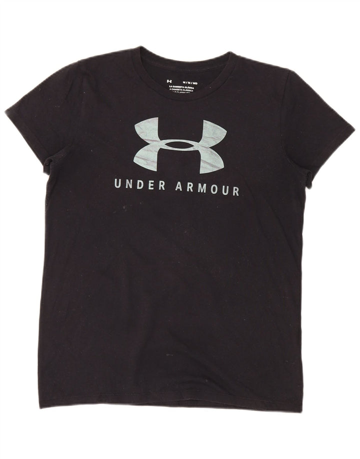 Damska koszulka graficzna Under Armour Top UK 12, średnia czarna