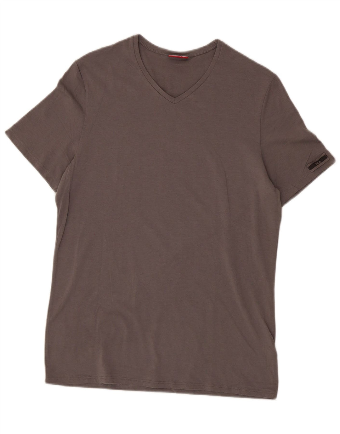 T-shirt męski FILA Top, średnioszary, bawełniany