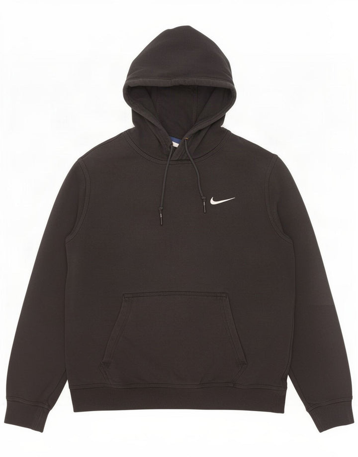Męska bluza z kapturem Nike, średnia czarna, bawełniana
