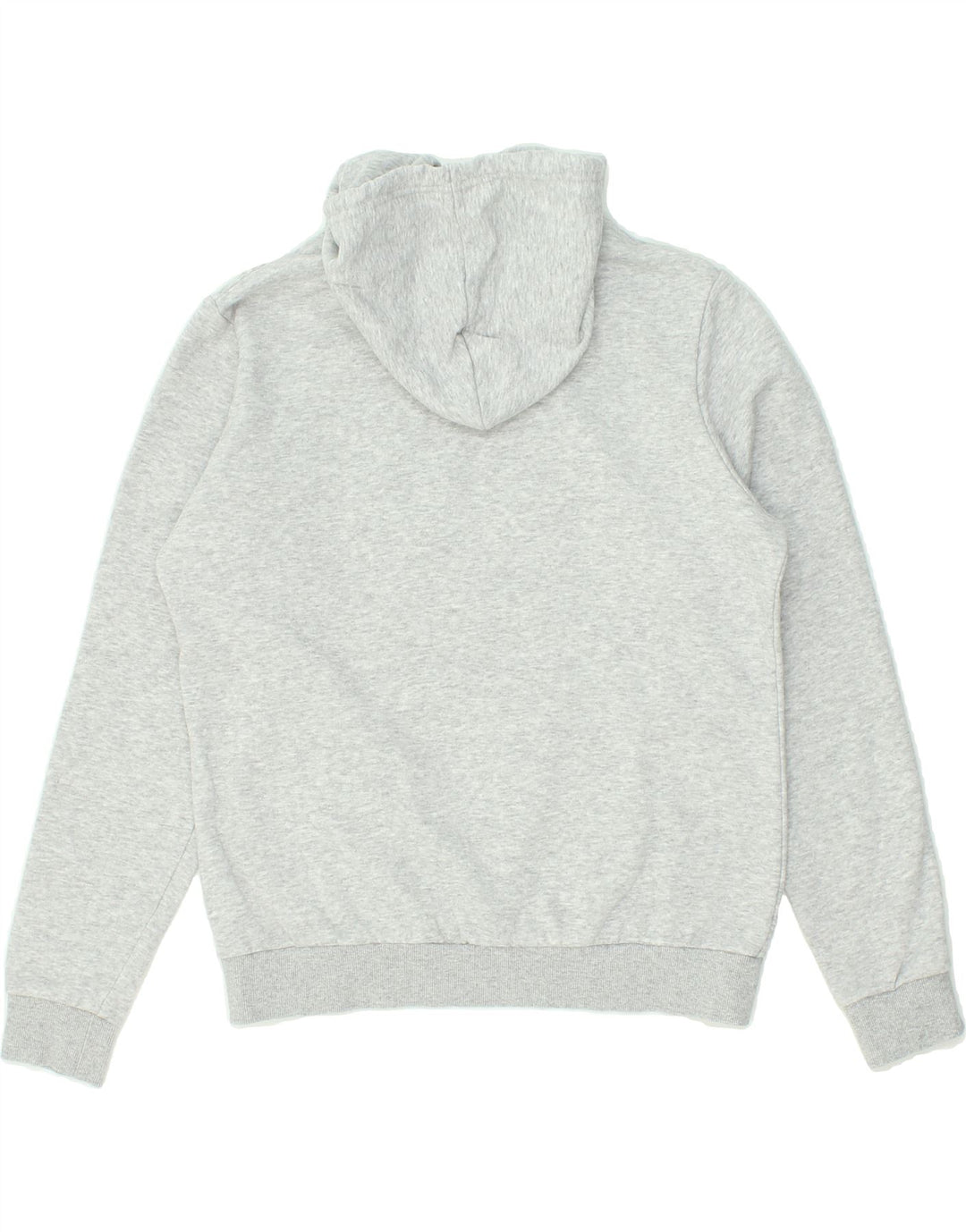 PUMA Womens Graphic Hoodie Jumper UK 14 Large Grey Vintage Puma and Second-Hand Puma from Messina Hembry 