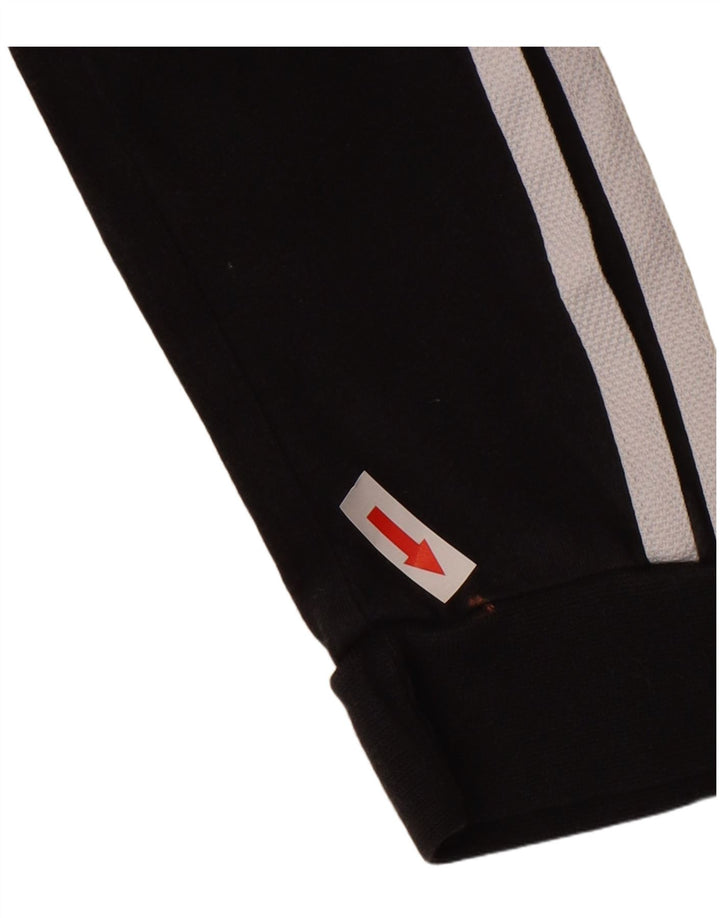 Adidas Chłopięca Top Z Długim Rękawem 11-12 Lat Czarna Bawełna