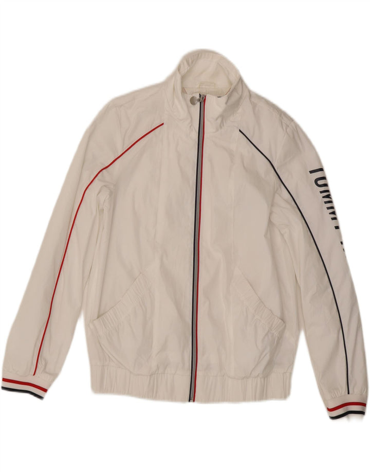 Damska kurtka dresowa TOMMY HILFIGER Graphic UK 10 Small White