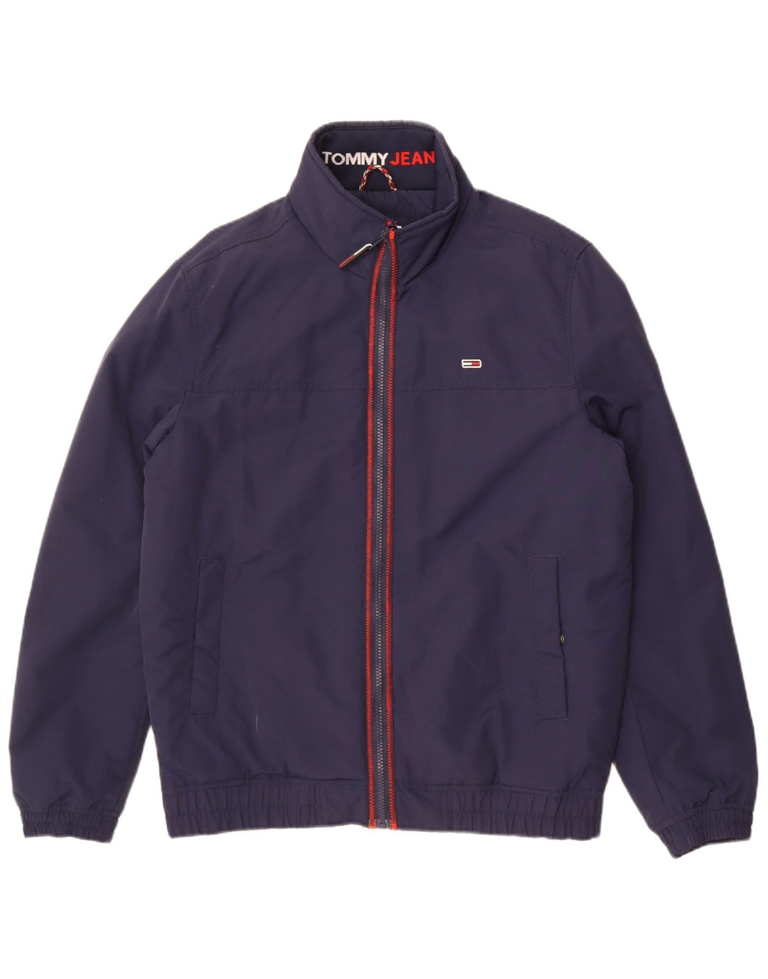 Męska wyściełana kurtka bomber Tommy Hilfiger UK 38 Średni granatowy poliamid