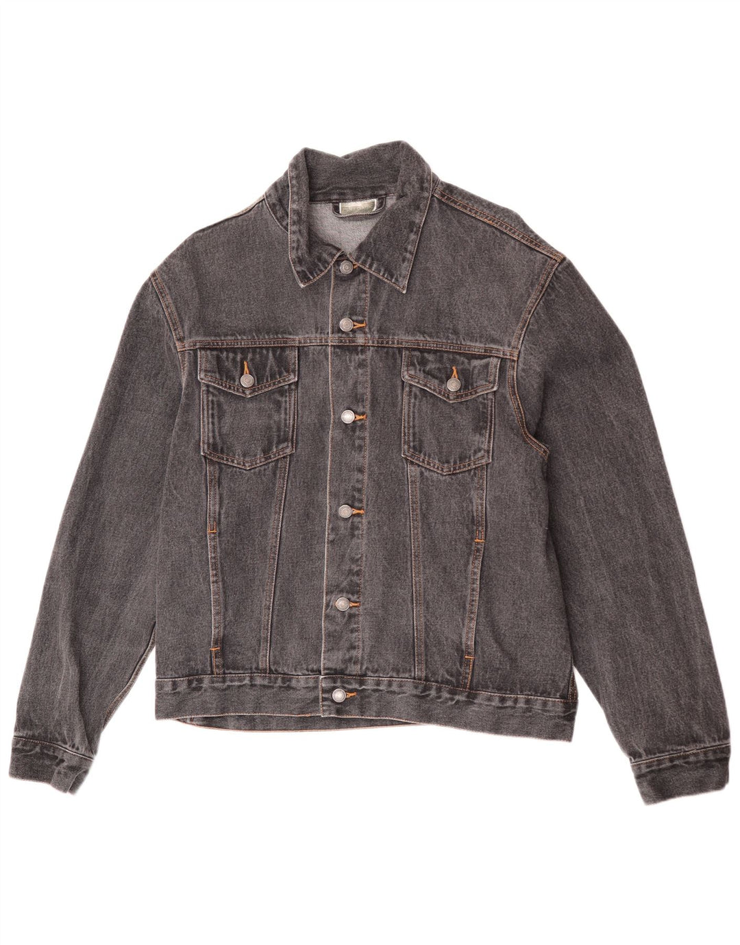 Vintage męska kurtka dżinsowa UK 42 XL, szara bawełna