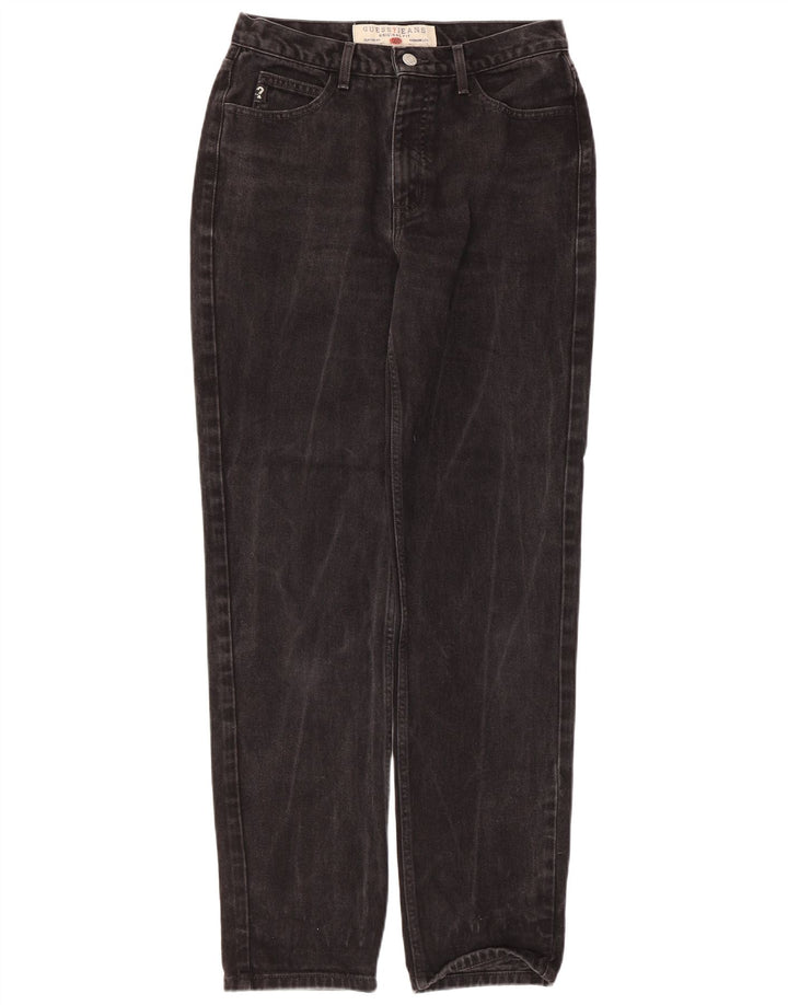 Guess Damskie Zwężane Dżinsy W31 L30 Czarne Bawełniane