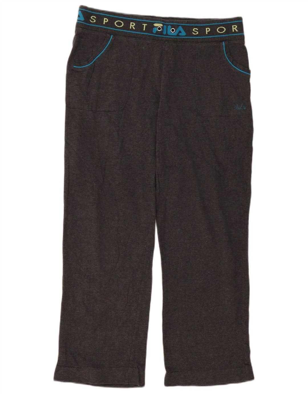 Damskie spodnie dresowe FILA Graphic UK 14 Medium Grey