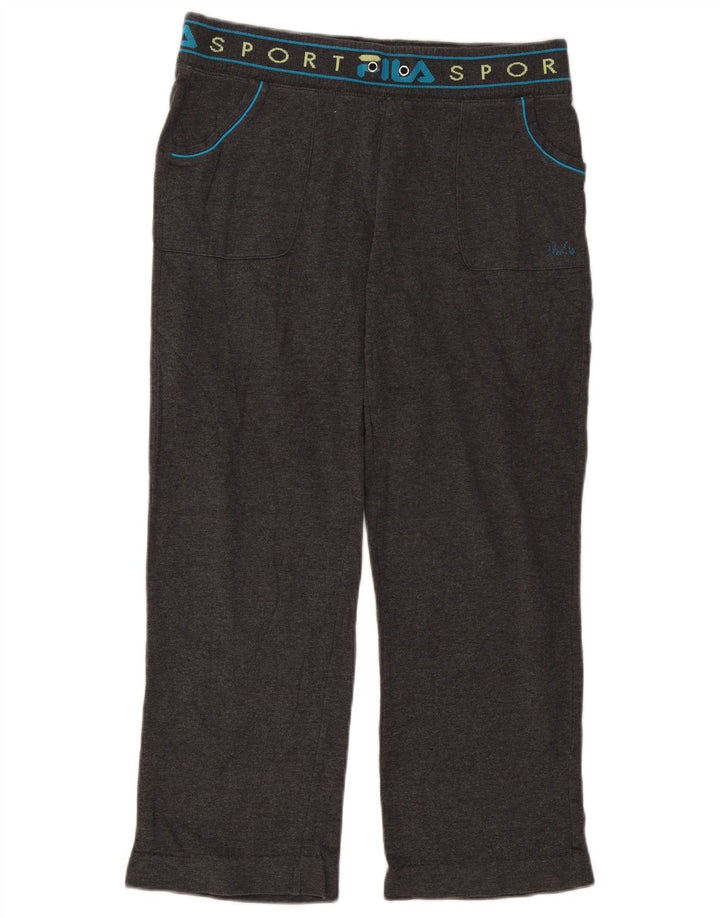 Damskie spodnie dresowe FILA Graphic UK 14 Medium Grey