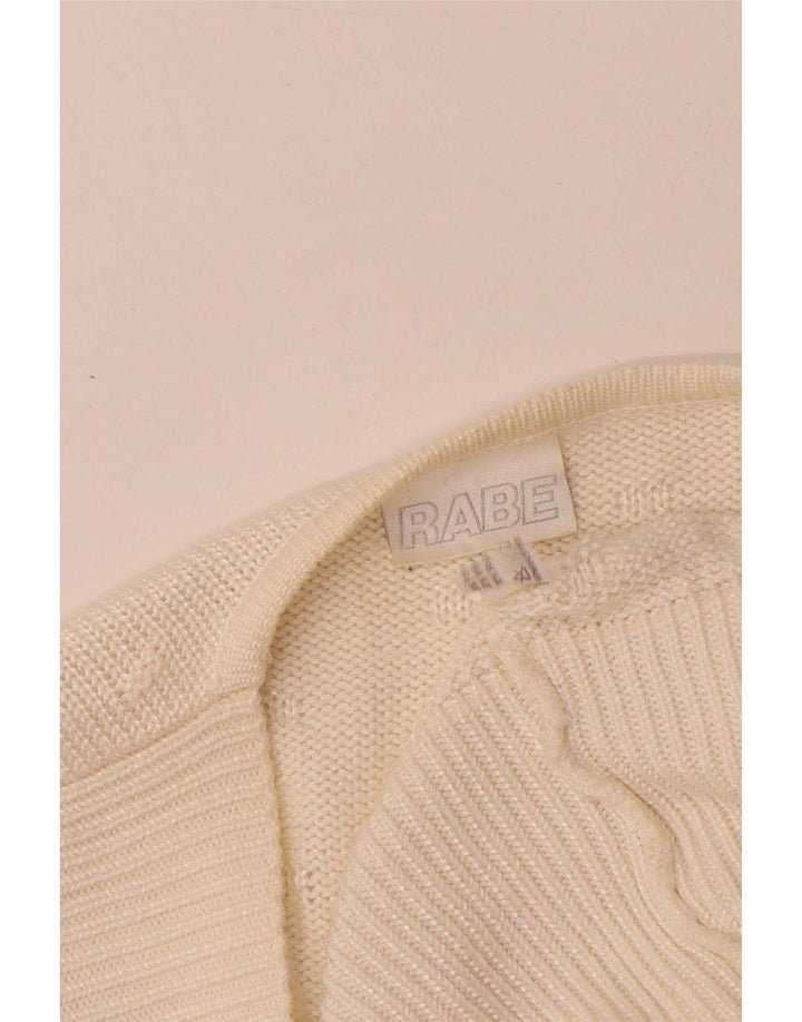 Sweter damski Rabe Cardigan EU 46 XL w kolorze złamanej bieli, akryl