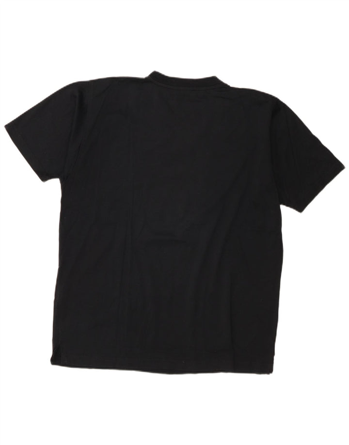 T-shirt męski Pierre Cardin, bawełniany, średni czarny