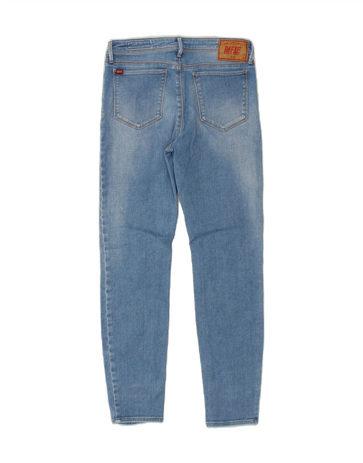 RIFLE Womens Slim Jeans W28 L27 Blue Vintage Rifle and Second-Hand Rifle from Messina Hembry 