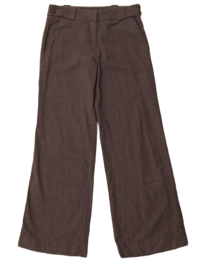 Spodnie damskie MASSIMO DUTTI Luźny krój Chino EU 36 Małe W26 L29 Szare