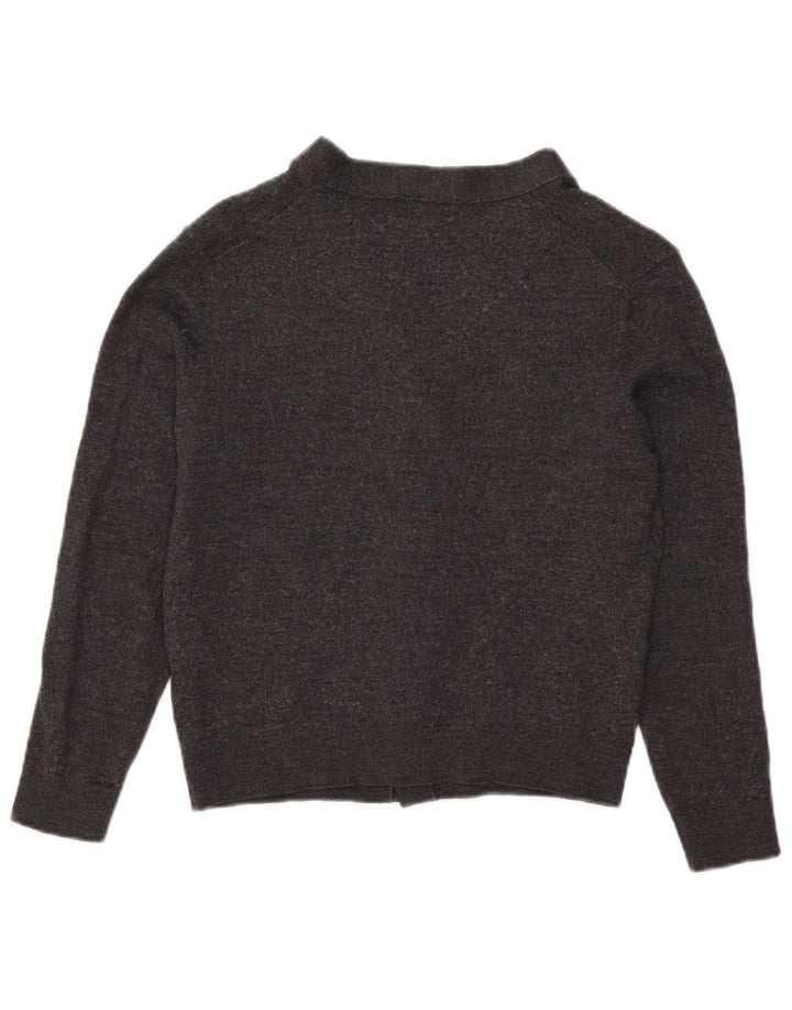 Zara Męski sweter rozpinany XL Szary akryl