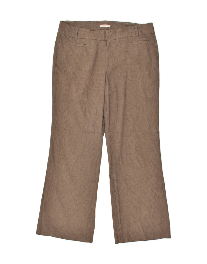 DOCKERS Womens Bootcut Casual Trousers US 16 XL W36 L31 Brown Polyester | Vintage Dockers | Thrift | Second-Hand Dockers | Used Clothing | Messina Hembry 