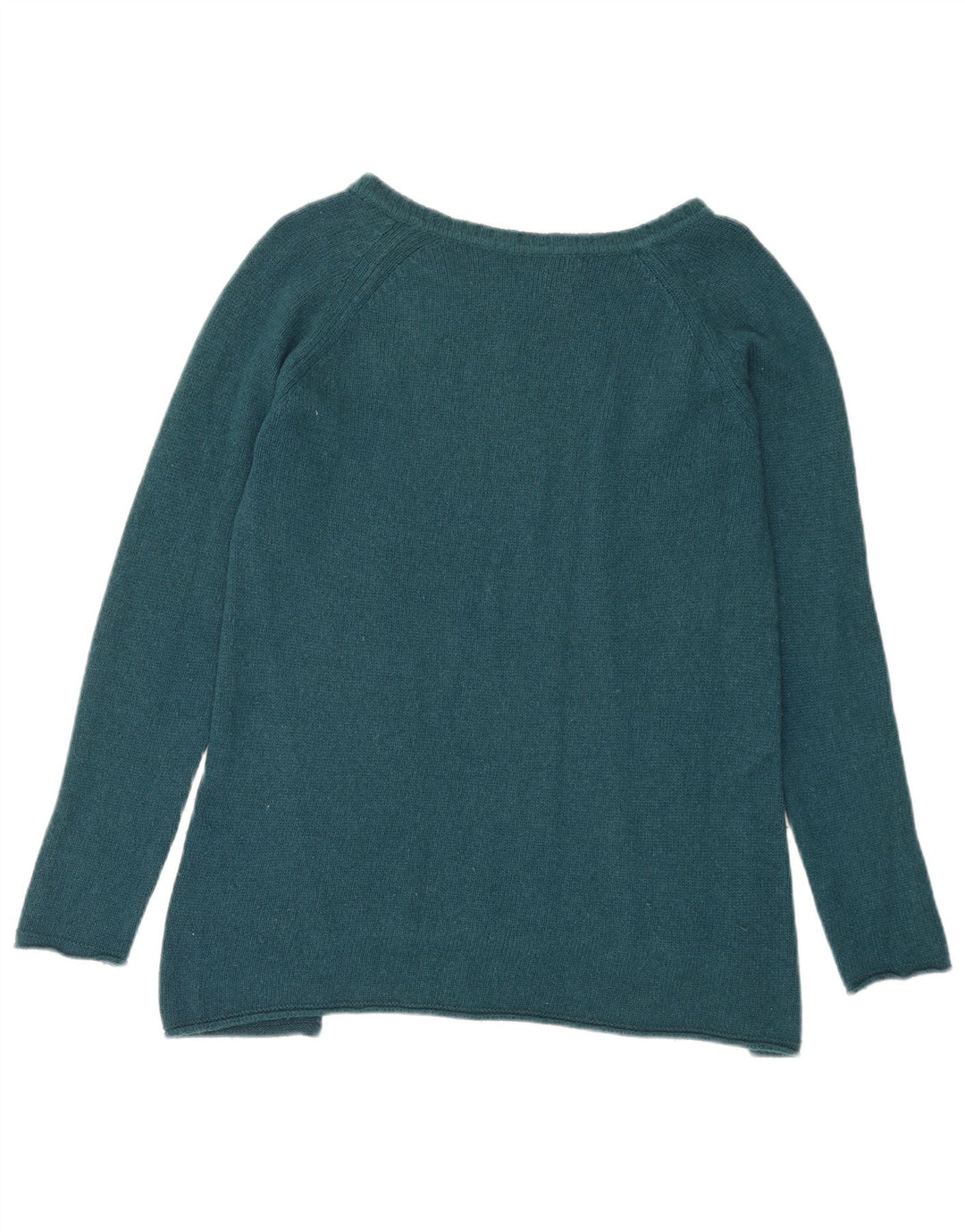 Sweter damski Zara z dekoltem w łódkę UK 14, średni zielony