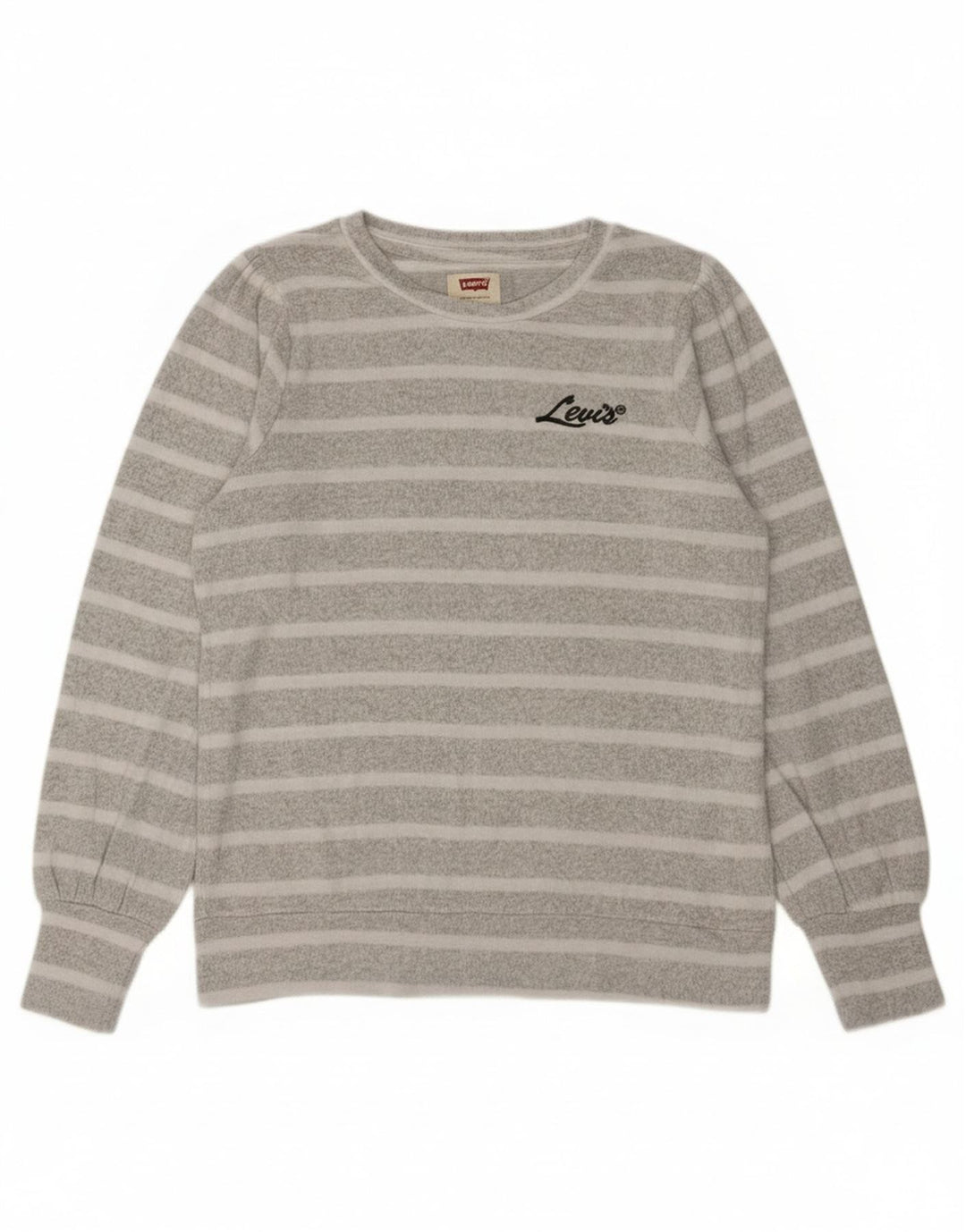 Bluza dziewczęca Levi's 13-14 lat, szara wiskoza w paski