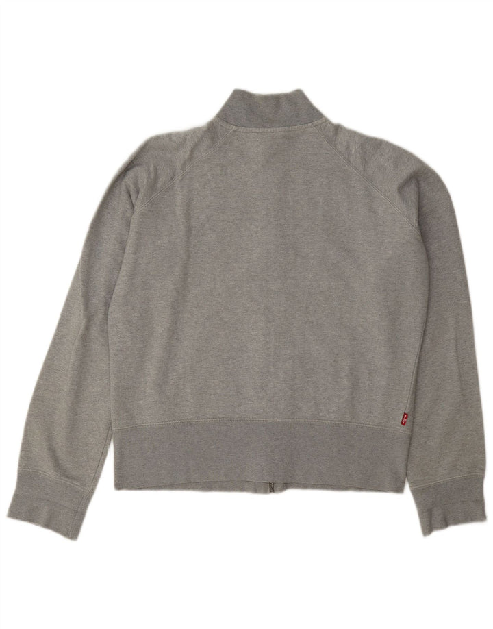 Damska kurtka dresowa Levi's z grafiką UK 18 XL, szara, nakrapiana