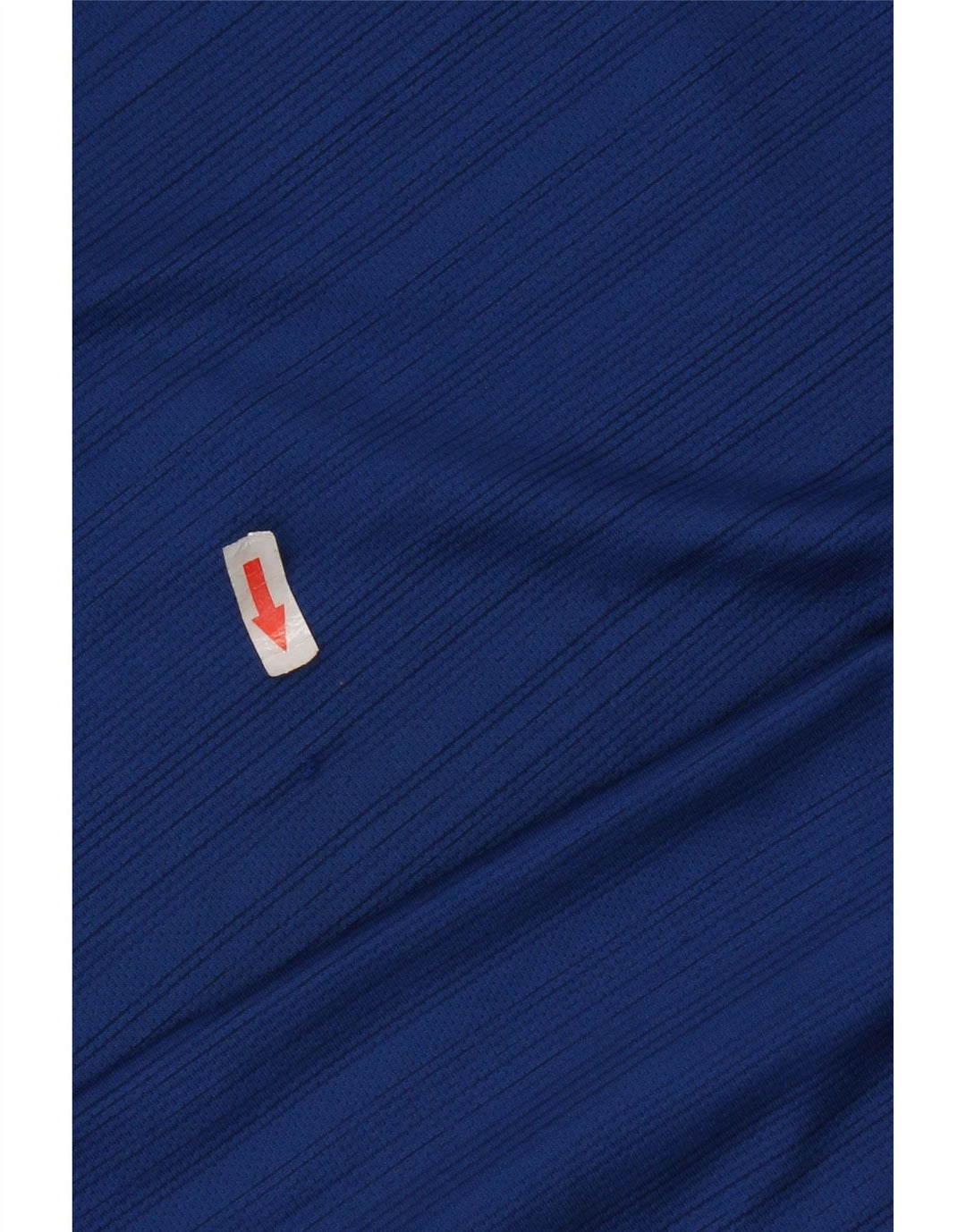 Męski T-shirt Nike Dri Fit Top, średni niebieski, poliester w prążki