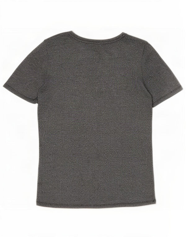 T-shirt damski Zara Trafaluc Top UK 12 Średni szary nakrapiany