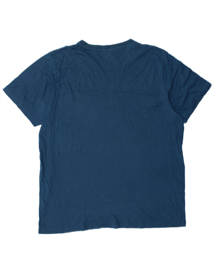 Męski T-shirt z grafiką PUMA Top 2XL Granatowy