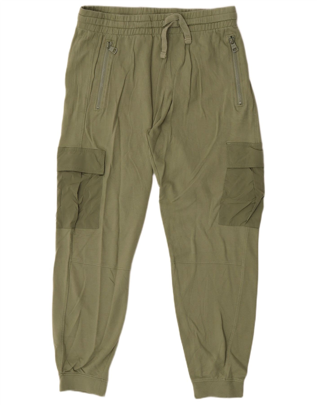 Męskie spodnie dresowe Bear Cargo, duże, bawełniane w kolorze khaki