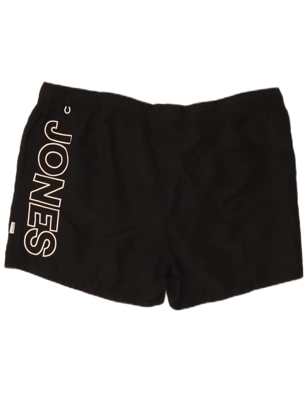 Męskie spodenki kąpielowe Jack & Jones z grafiką 2XL, czarny poliester