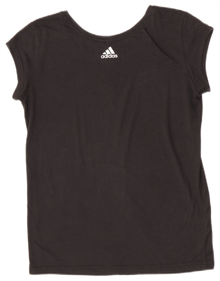 Damska koszulka graficzna Adidas Top UK 12 Medium Black
