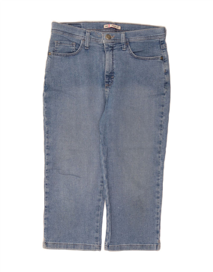 LEE Womens Classic Fit Capri Jeans US 8 Medium W30 L19 Blue Cotton Vintage Lee and Second-Hand Lee from Messina Hembry 