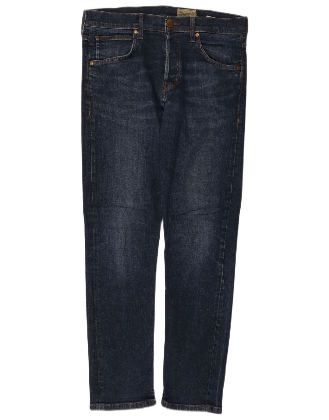 Wrangler Męskie Colton Slim Jeans W32 L32 Niebieskie bawełniane