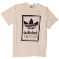 Adidas Męska koszulka graficzna Top XL w kolorze białym