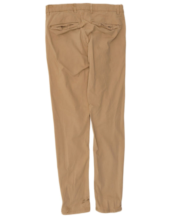 Męskie spodnie chino Zara EU 38 Small W30 L29 Beżowa bawełna