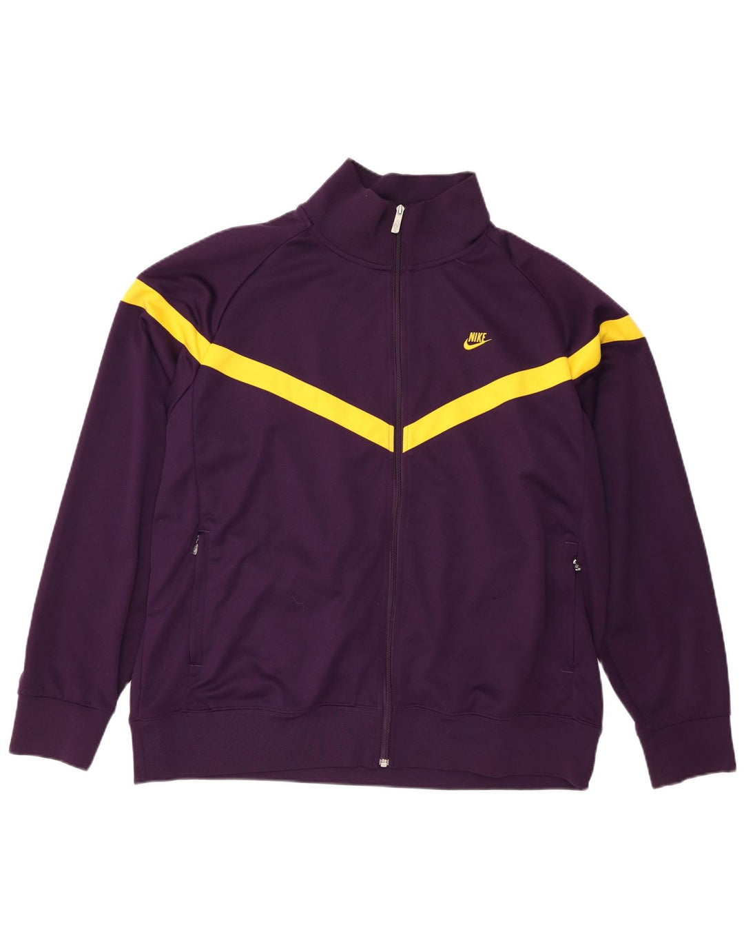 Męska kurtka dresowa Nike UK 50/52 2XL Fioletowy poliester