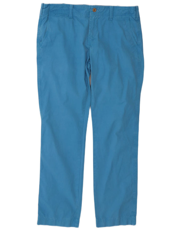 Męskie spodnie chino GANT Soho z niskim stanem W36 L32, niebieska bawełna