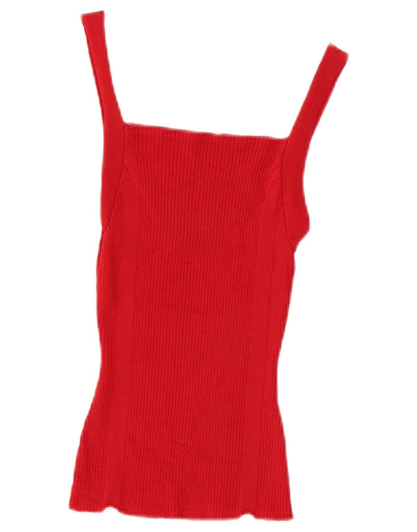 Damski top na ramiączkach Zara UK 8 Small Red