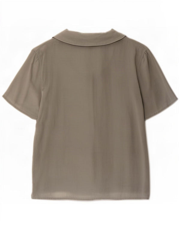 Damska koszulka polo Andrea Mare IT 48 XL Szary jedwab