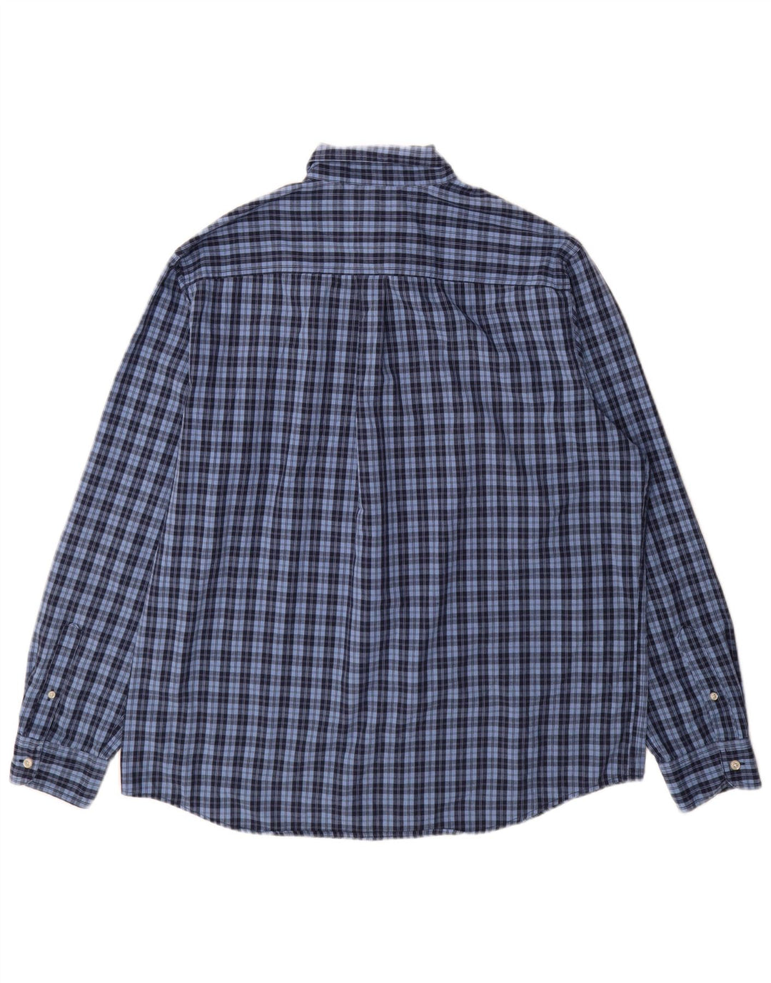 Koszula męska Chaps Easy Care XL w niebieską kratkę, bawełniana