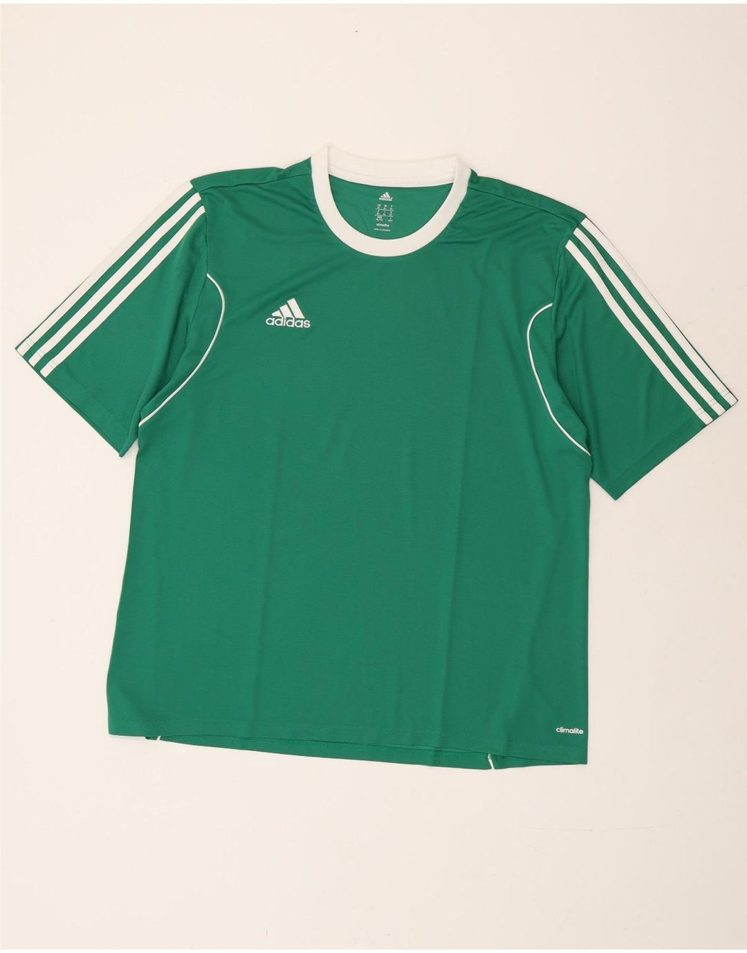 Adidas Męska koszulka Climalite Top XL Zielony poliester