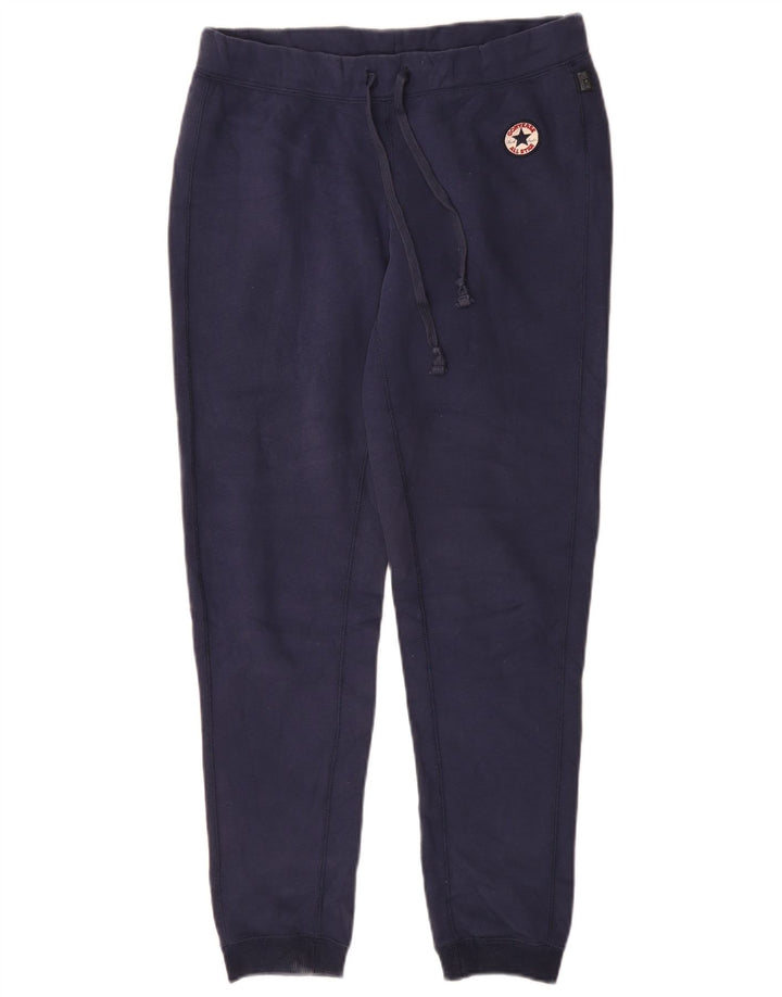 Damskie spodnie dresowe Converse Joggers UK 14 Średni granatowy, bawełniany