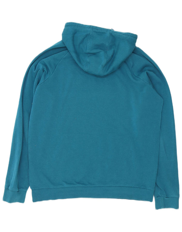 Męski sweter z kapturem Under Armour z grafiką, duży, niebieski, bawełniany
