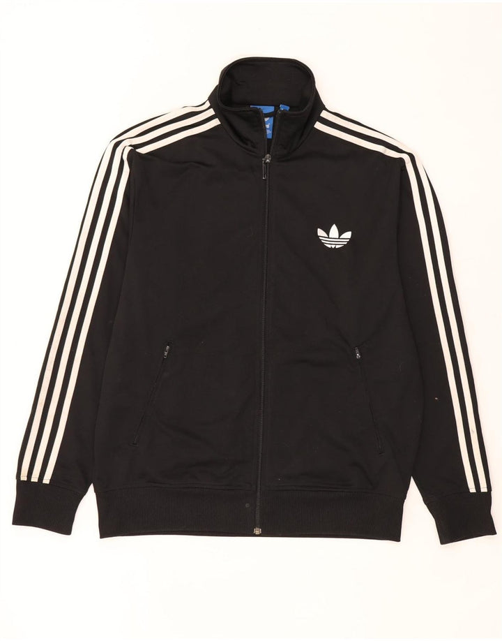Adidas Męska bluza dresowa, duża, czarna, poliestrowa