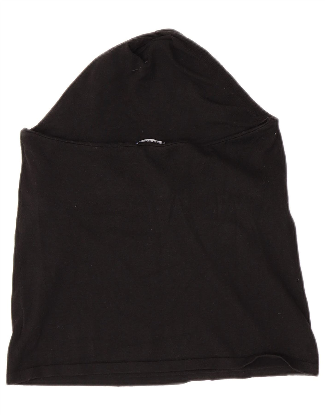 Damski top Chaps Crop Halter UK 14, duży, czarny jedwab