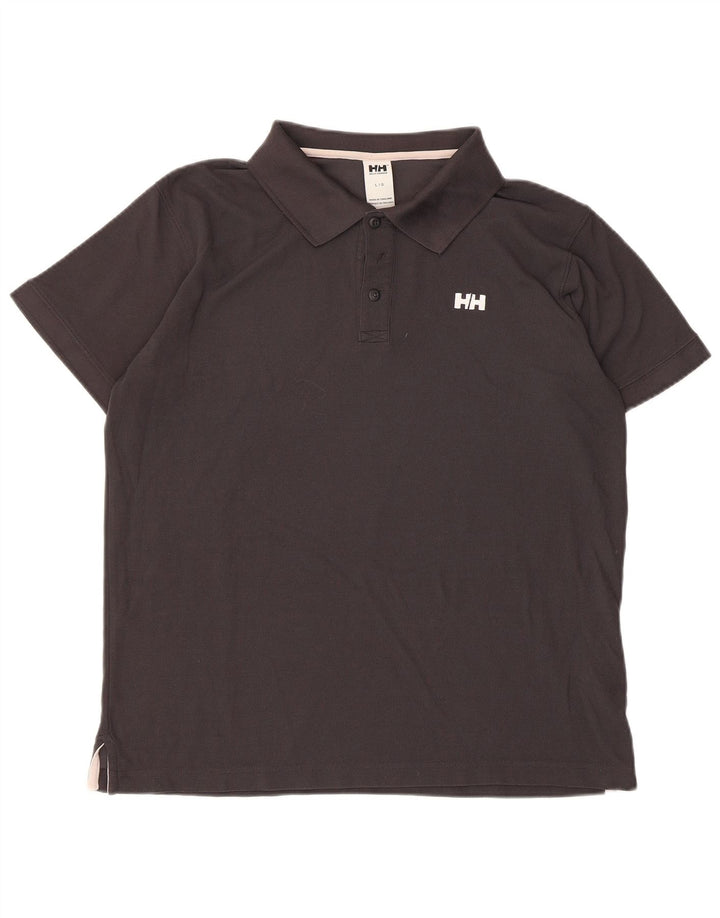Męska koszulka polo Helly Hansen, duża, szary poliamid
